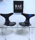 A pair of "Dolphin" chairs designed by Bjarke Nielsen for Dan-Form