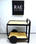 Vintage birch wood serving table "LADY" - Image 4