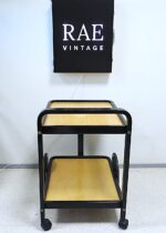Vintage birch wood serving table "LADY" - Image 5