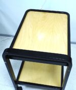 Vintage birch wood serving table "LADY" - Image 6