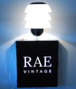 Vintage Space Age Estoplast wall lamp model 5003 - Image 5