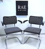 Pair of vintage B 64 chairs designed by Marcel Breuer in 1928