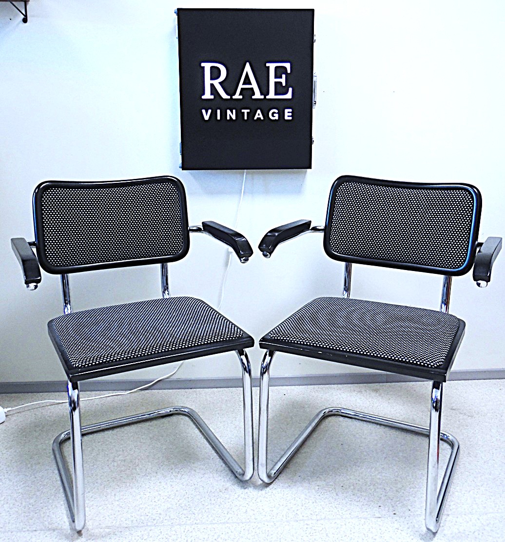 SAM_1281 Pair of vintage B 64 chairs designed by Marcel Breuer in 1928 - Image 1
