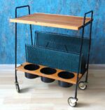 Stylish vintage serving/console table from the middle of the last century