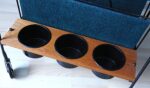 Stylish vintage serving/console table from the middle of the last century - Image 7