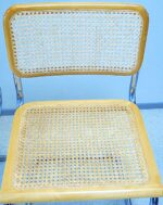 Vintage Bauhaus style icons, a pair of Cesca chairs designed by Marcel Breuer in 1928 - Image 7