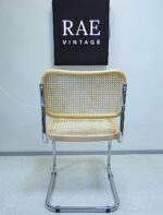 Vintage Bauhaus style icon, a Cesca chair designed by Marcel Breuer in 1928 - Image 4