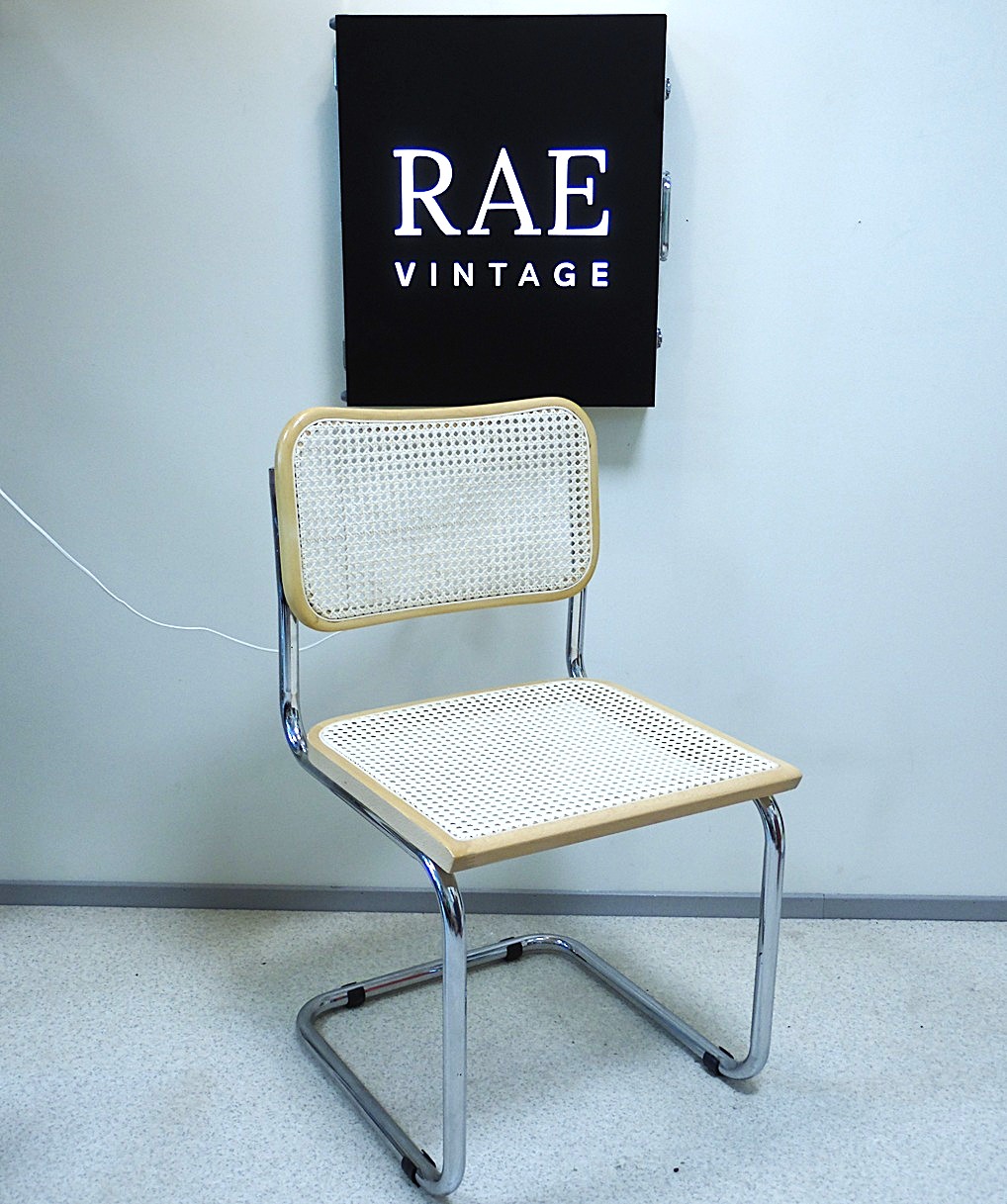 SAM_1514 Vintage Bauhaus style icon, a Cesca chair designed by Marcel Breuer in 1928 - Image 1