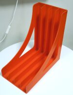 Vintage Space Age LP Vinyl rack, made by Wittner - Image 2