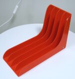 Vintage Space Age LP Vinyl rack, made by Orthex - Image 2