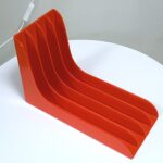 Vintage Space Age LP Vinyl rack, made by Orthex - Image 3