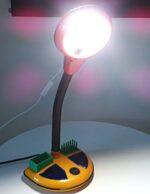 Vintage Memphis style desk lamp designed by Kyoji Tanaka for Rabbit - Image 11
