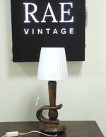 Old vintage table lamp