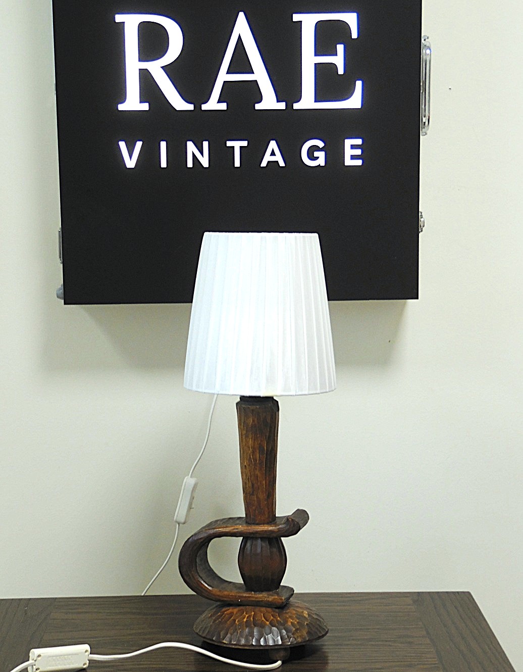 SAM_1609 Old vintage table lamp - Image 1