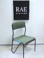A pair of vintage kitchen chairs - Image 2