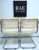 Pair of Cesca chairs designed by Marcel Breuer in 1928 - Image 4