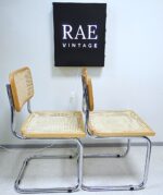 Pair of Cesca chairs designed by Marcel Breuer in 1928 - Image 5