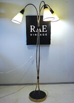 Vintage Brass Floor Lamp - Image 2