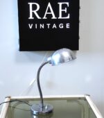 Vintage Chrome Adjustable Table Lamp