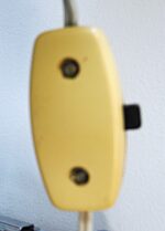 Vintage Soviet-era Space Age style Estoplast wall lamp Model 565 - Image 8