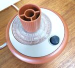 Vintage Soviet Table Lamp with Calendar and Pen Holder - Image 3