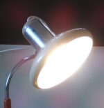 Vintage Soviet Table Lamp with Calendar and Pen Holder - Image 10