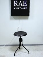 Vintage Soviet-era swivel chair