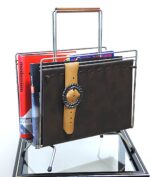 Stylish vintage magazine/newspaper holder
