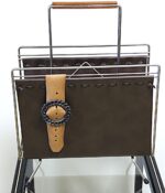 Stylish vintage magazine/newspaper holder - Image 2