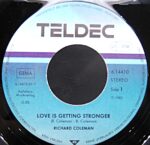 7″ single by Richard Coleman “Love is getting stronger” - Image 4
