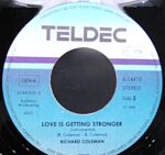 7″ single by Richard Coleman “Love is getting stronger” - Image 6
