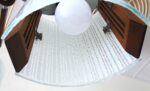 Vintage 3 light pendant light - Image 4