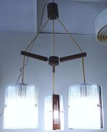 Vintage 3 light pendant light - Image 8