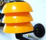 Vintage Space Age Estoplast wall lamp model 5003 - Image 4
