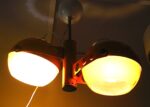 One of the rarest Estoplast lights - a space-age style ceiling lamp - Image 9