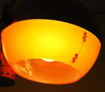 One of the rarest Estoplast lights - a space-age style ceiling lamp - Image 11