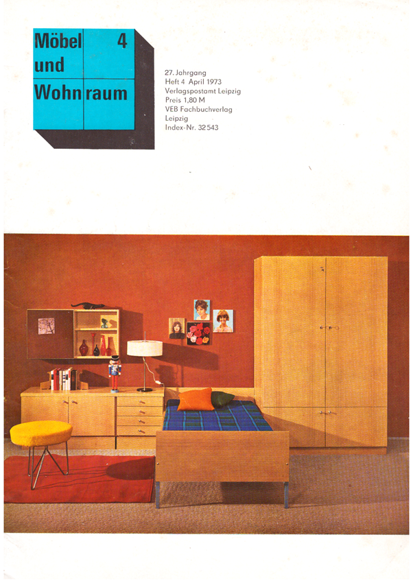 Scan_20260722 (1) Vintage East German design and interior design magazine “Möbel und Wohnraum” No. 4 - Image 1