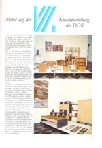 Vintage East German design and interior design magazine “Möbel und Wohnraum” No. 4 - Image 5
