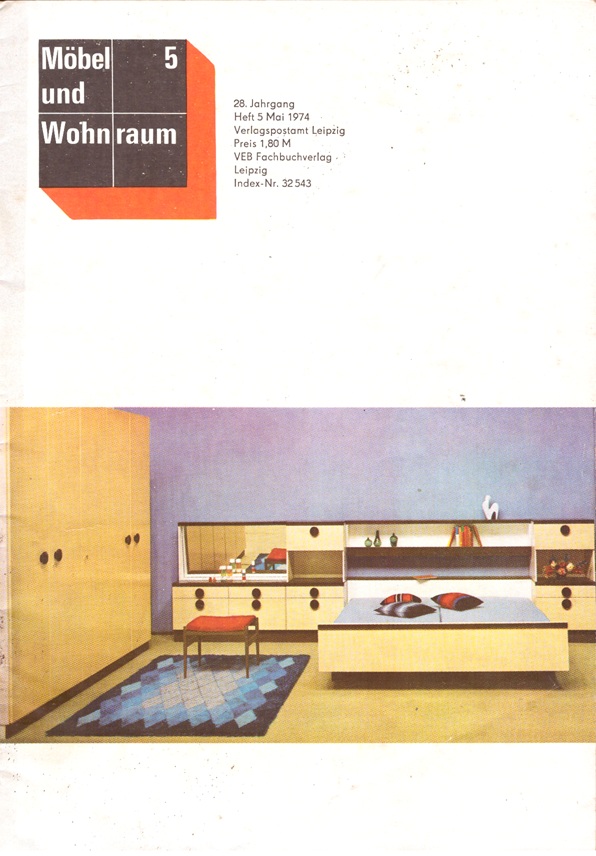 Scan_20260905 (1) Vintage East German design and interior design magazine “Möbel und Wohnraum” No. 5 - Image 1
