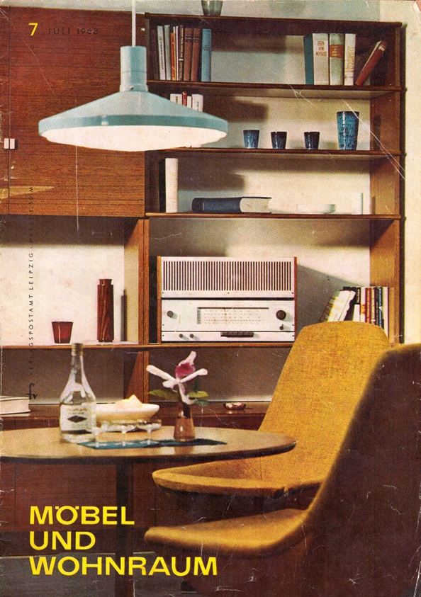 Scan_20260905 (10) Vintage East German design and interior design magazine “Möbel und Wohnraum” No. 7 - Image 1