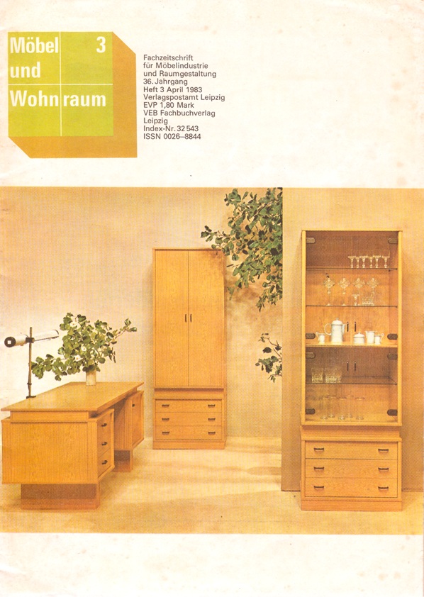 Scan_20260905 (19) Vintage East German design and interior design magazine “Möbel und Wohnraum” No. 3 - Image 1